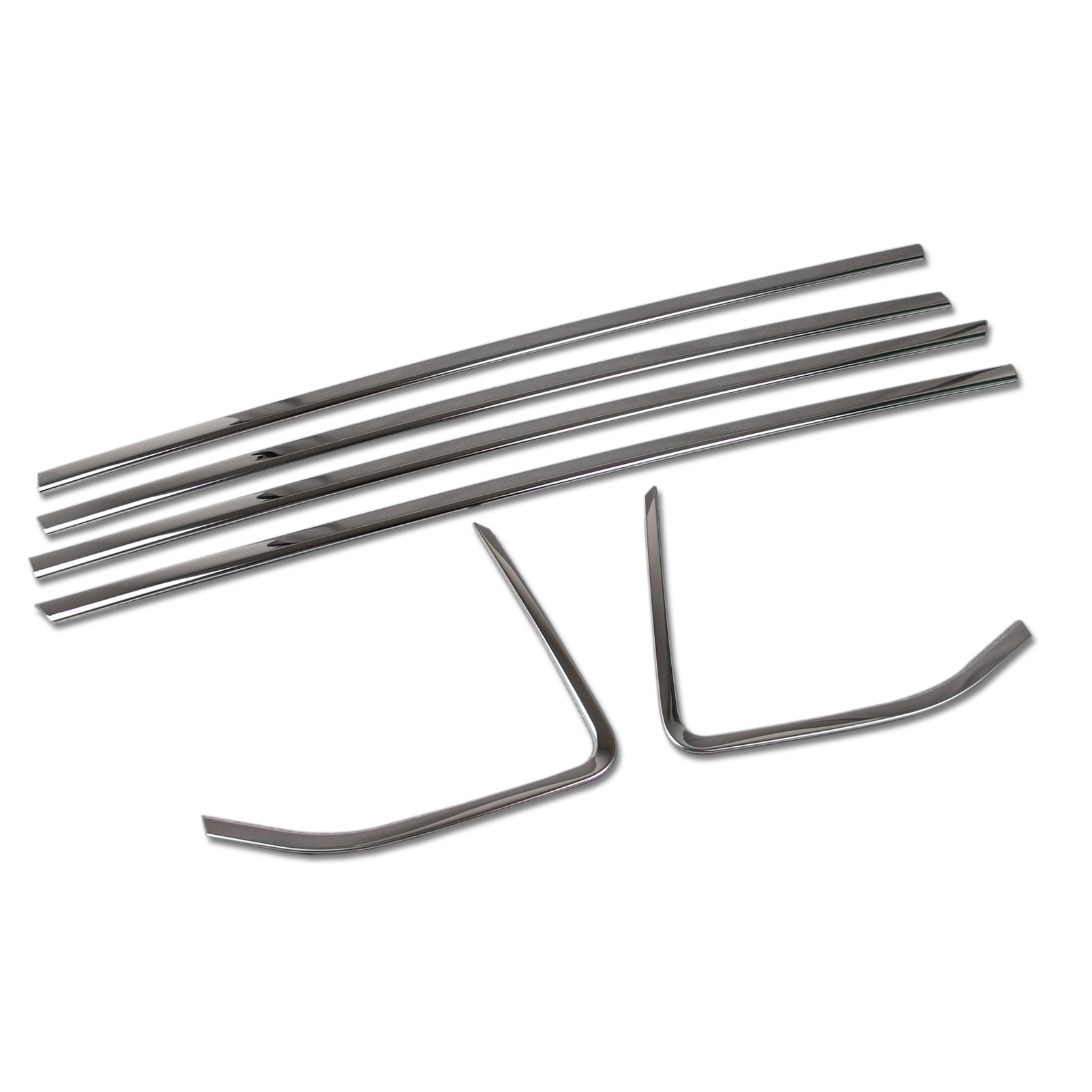 Fit For Nissan Rogue 2021 2022 Lower Windows Frame Sill Molding Cover Trim