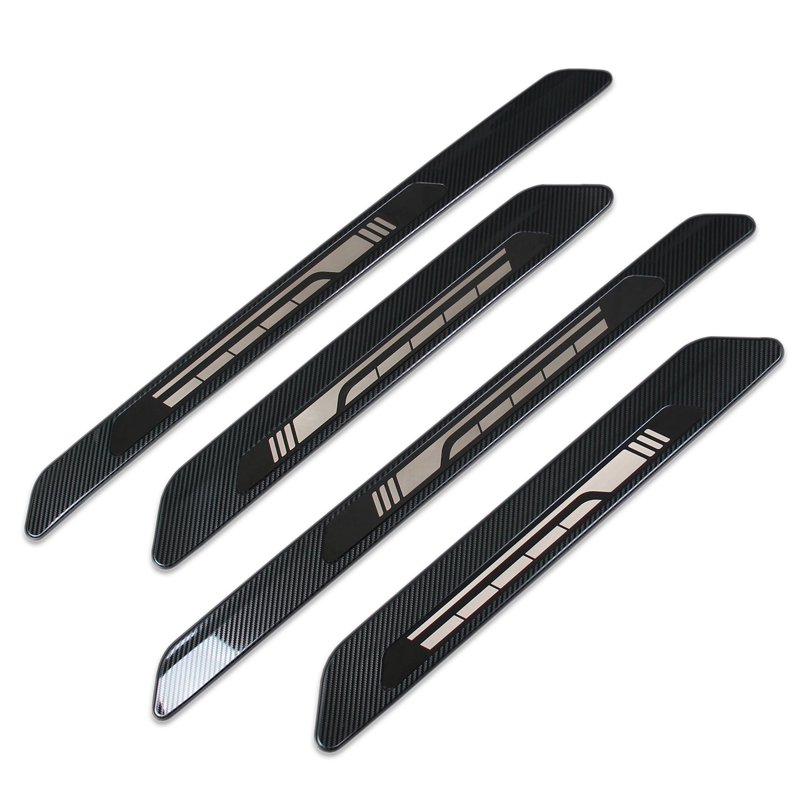 Fit for Toyota 2021 2022 Sienna Outside Door Sill Scuff Plate Guard Cover Trim Stainless Steel