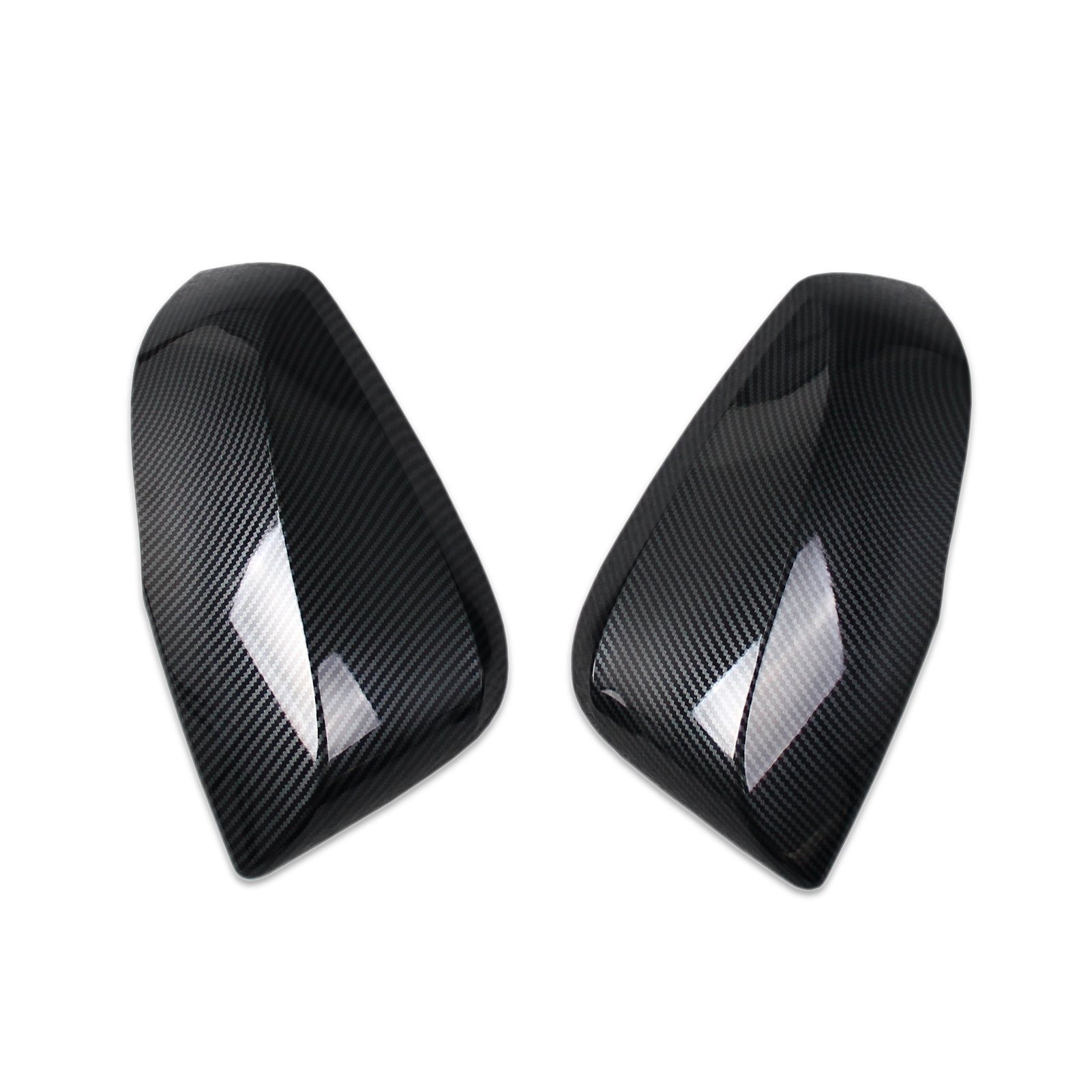 Fit For Toyota New Highlander 2020 2021 2022 Rear View Mirror Guard Cover Trims Carbon Fiber Pattern