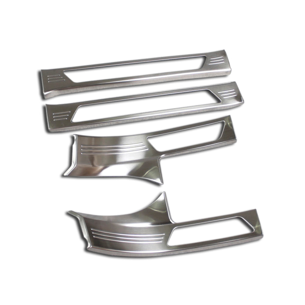 Fit for Acura New RDX 2019 2020 2021 2022 Inside Door Sill Scuff Plate Guard Cover Trims Stainless Steel