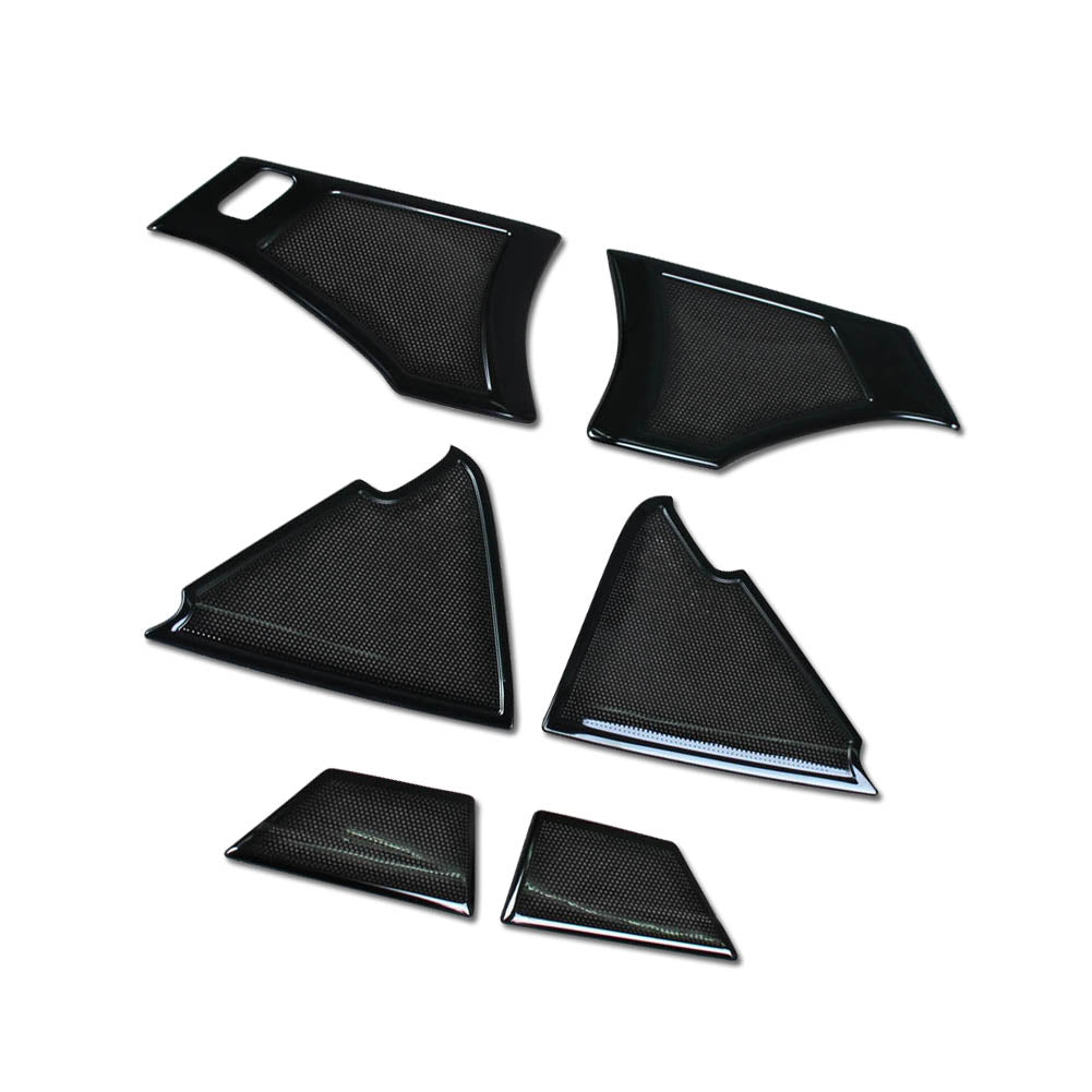 Fit for 2019 2020 2021 2022 Mazda 3 Axela Door Speaker Sound Panel Cover Trims Stainless Steel