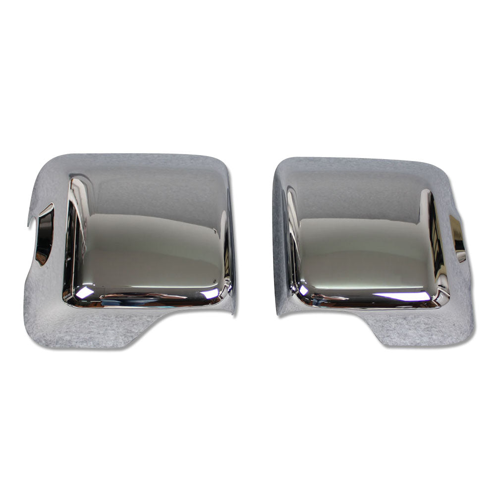 Fit For Jeep Wrangler 2018 2019 2020 2021 2022 Chrome Rear View Mirror Side Molding Cover Trim