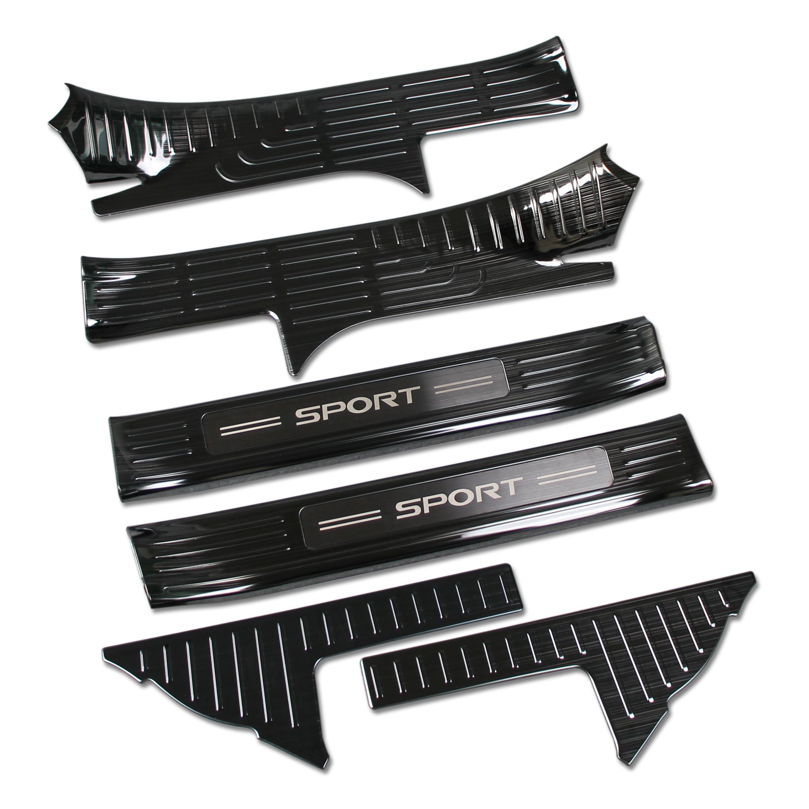 Fit for Toyota Highlander 2020 2021 2022 Inside Door Sill Scuff Plate Guard Cover Trims