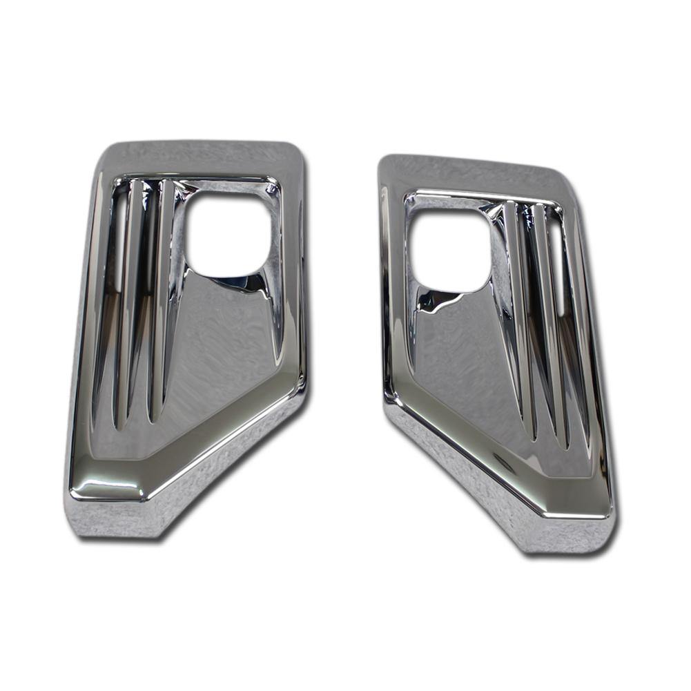 Fit for Toyota New RAV4 2019 2020 2021 2022 Adventure Model Chrome Front Fog Light Lamp Cover Trim - beautost