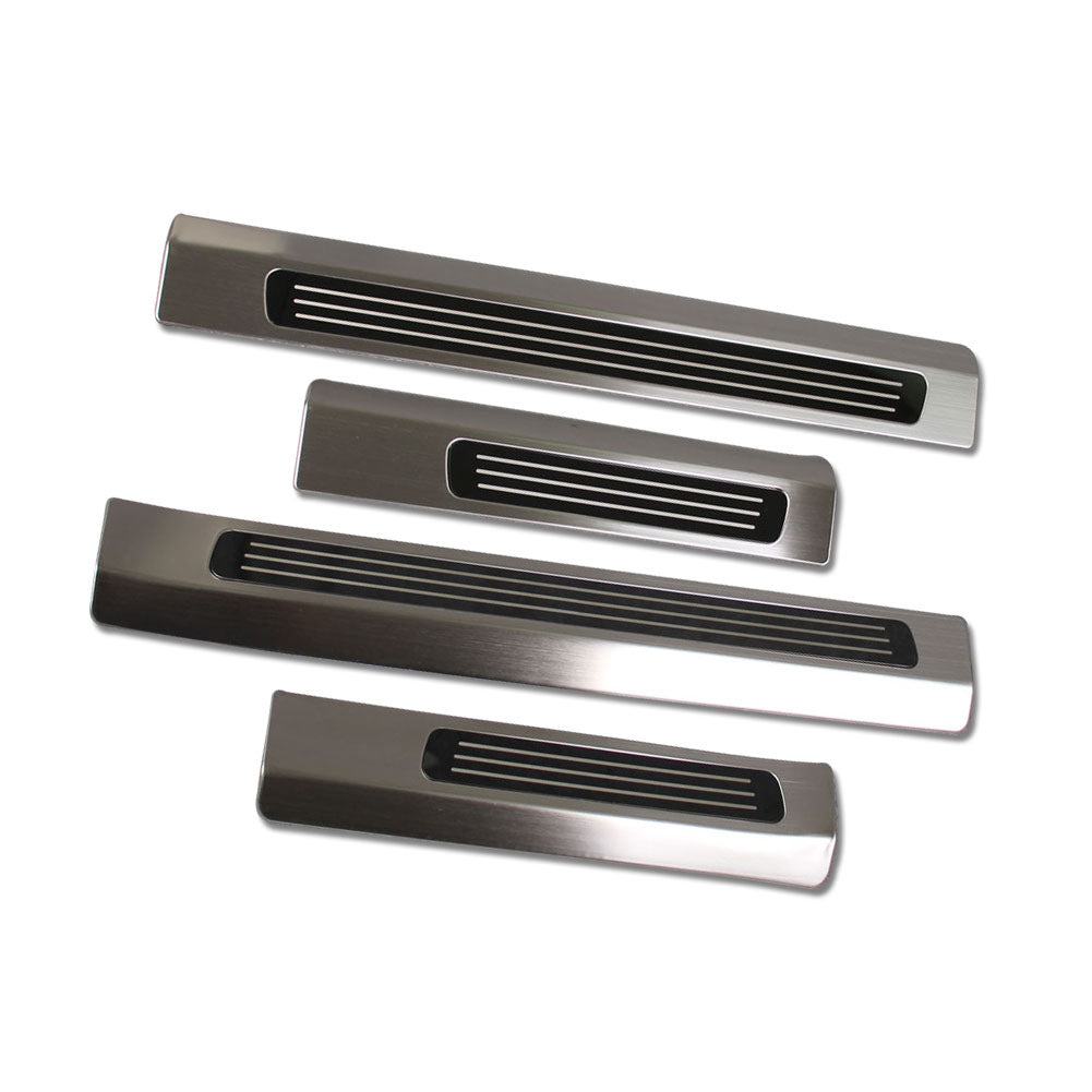 Fit for Volvo XC90 2016 2017 2018 2019 2020 2021 Outside Door Sill Plate Cover Trims