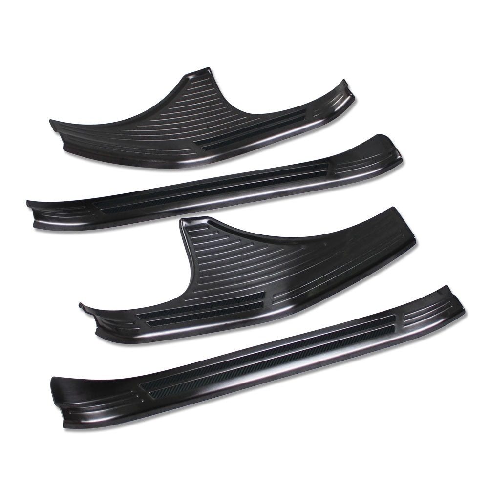 Fit for Subaru Forester 2019 2020 2021 Door Sill Scuff Plate Guard Cover Trims Stainless Inside Door