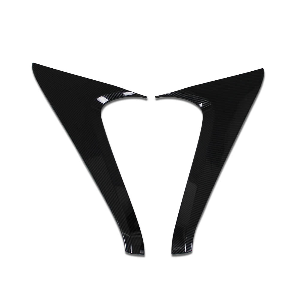 Fit for Toyota RAV4 2019 2020 2021 2022 2023 2024 Rear Spoiler Wing Side Beveled Window Cover Trims