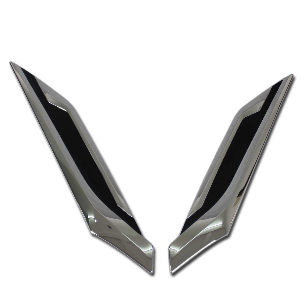 Fit for Toyota New RAV4 2019 2020 2021 2022 Headlight Molding Trim Front Side Fender Cover Trims - beautost