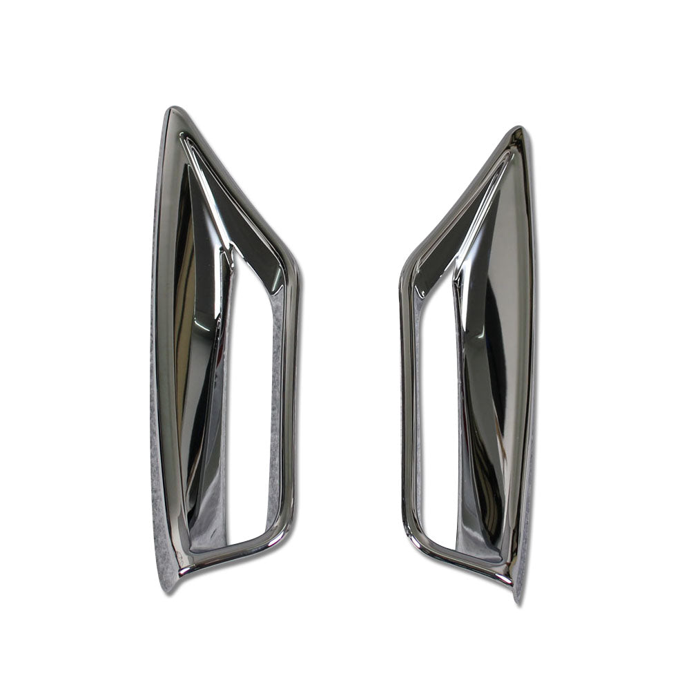 Fit For Lexus RX350 RX350L RX450h RX450hl 2020 2021 2022 Chrome Front Fog Light Lamp Cover Trims ABS