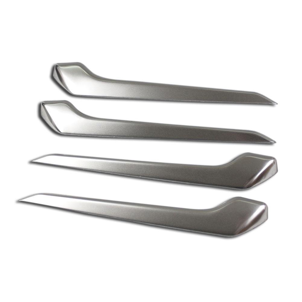 Fit for Toyota New RAV4 2019 2020 2021 2022 Interior Door Panel Armrest Cover Trims (Silver) - beautost