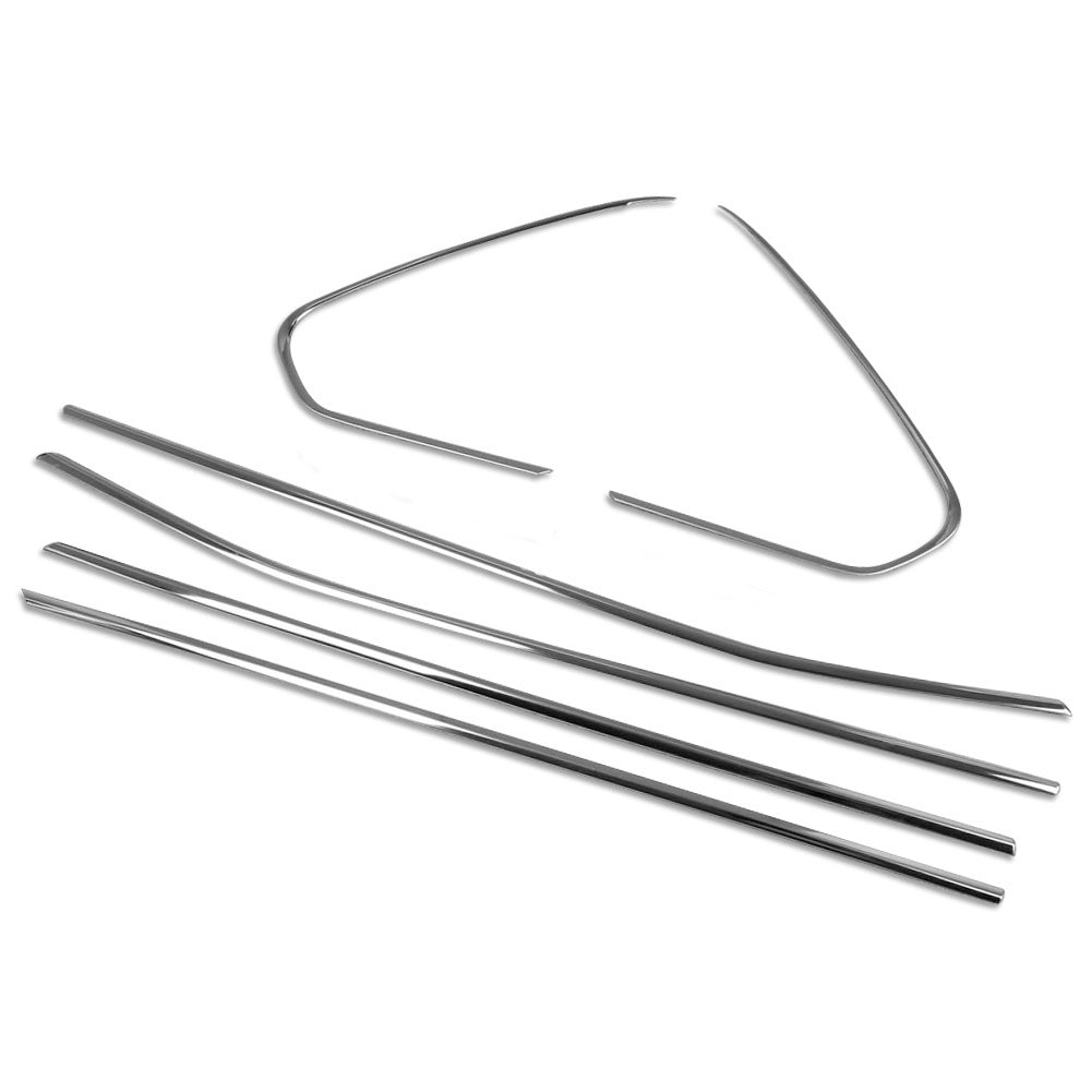 Fit for Toyota New RAV4 2019 2020 2021 2022 Lower Windows Frame Sill Molding Cover Trims Stainless Steel - beautost