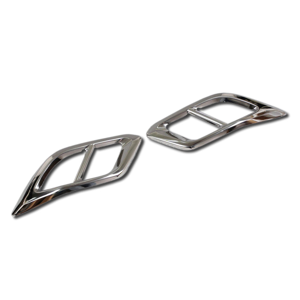 Fit for Lexus RX350 RX450H 2016 2017 2018 2019 2021 2022 Exhaust Muffler Pipe Tip Modling Cover Trims Stainless Steel