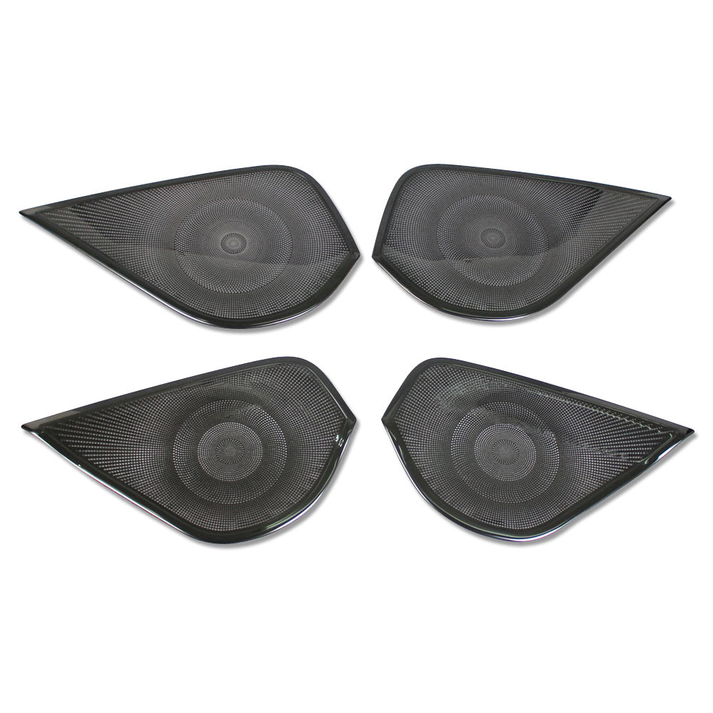 Fit For Subaru 2019 2020 2021 2022 Forester Door Speaker Sound Panel Cover Trims Stainless Steel