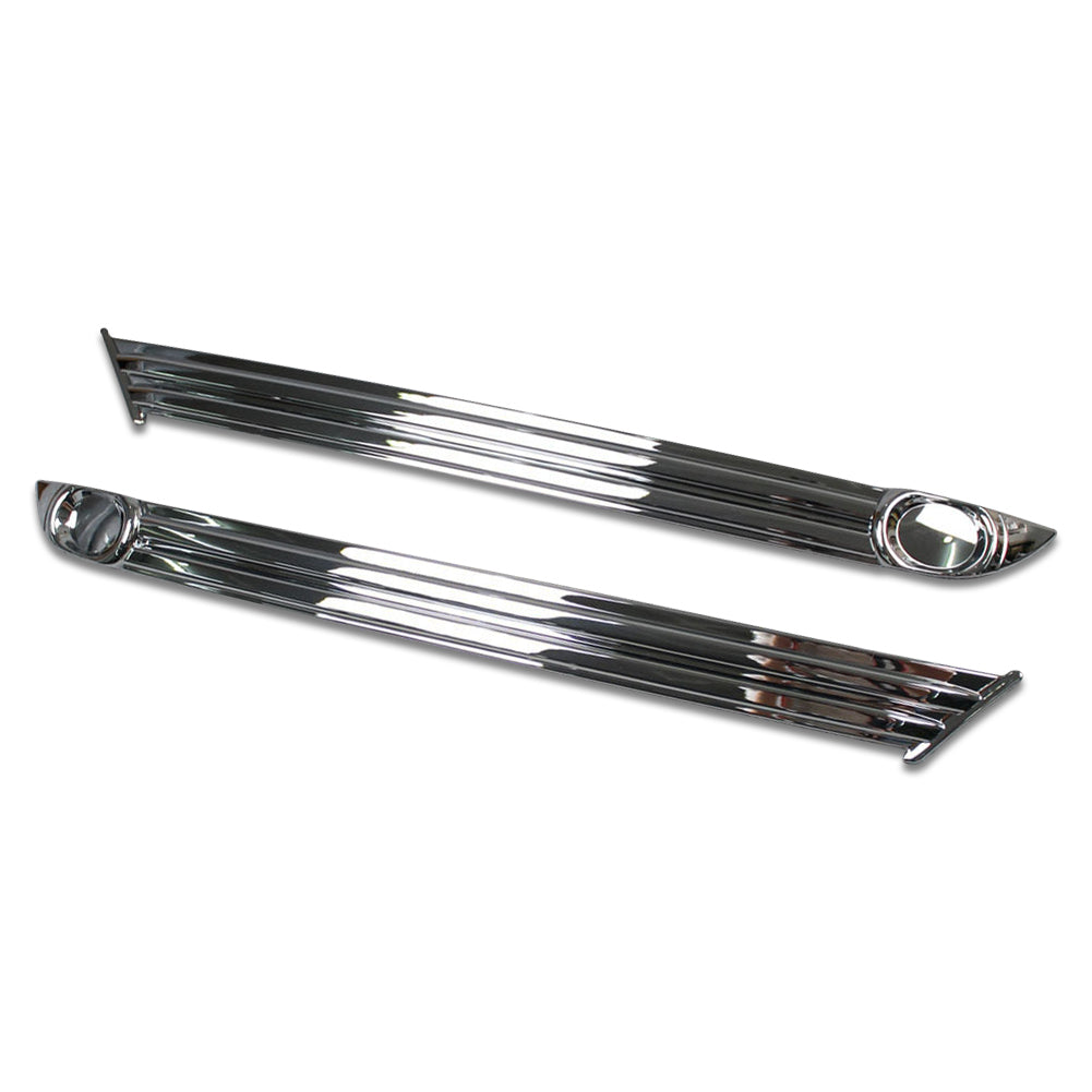 Fit For Mazda 2017 2018 2019 2020 2021 CX-5 CX5 Sport/Touring Model Chrome Front Fog Light Lamp Cover Bezel Trim (Just fit No fog light Model)