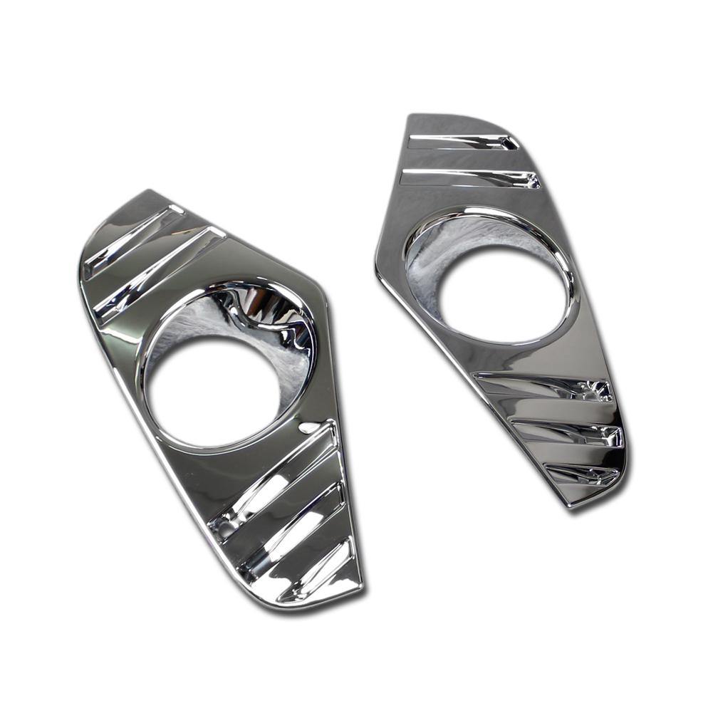 Fit for Toyota New RAV4 2019 2020 2021 2022 LE/XLE/XSE/Limited Model Chrome Front Fog Light Lamp Cover Trims