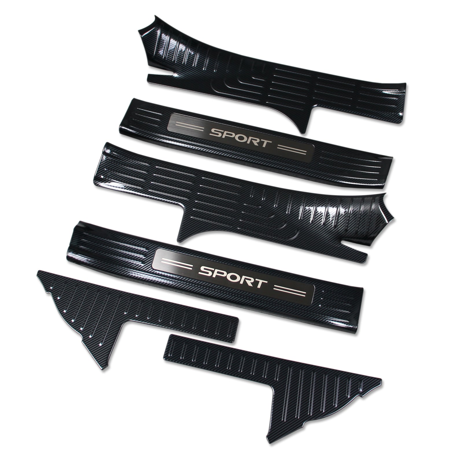 Fit for Toyota Highlander 2020 2021 2022 Inside Door Sill Scuff Plate Guard Cover Trims