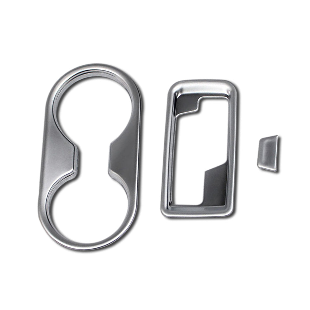 Fit for Nissan Murano 2015 2016 2017 Car Cup Holder + Gear Shift Panel Cover Trim