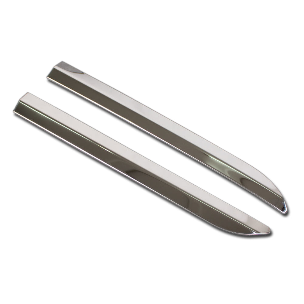 Fit for Subaru Forester 2019 2020 2021 Bumper Corner Edge Protection Cover Trim Stainless Steel