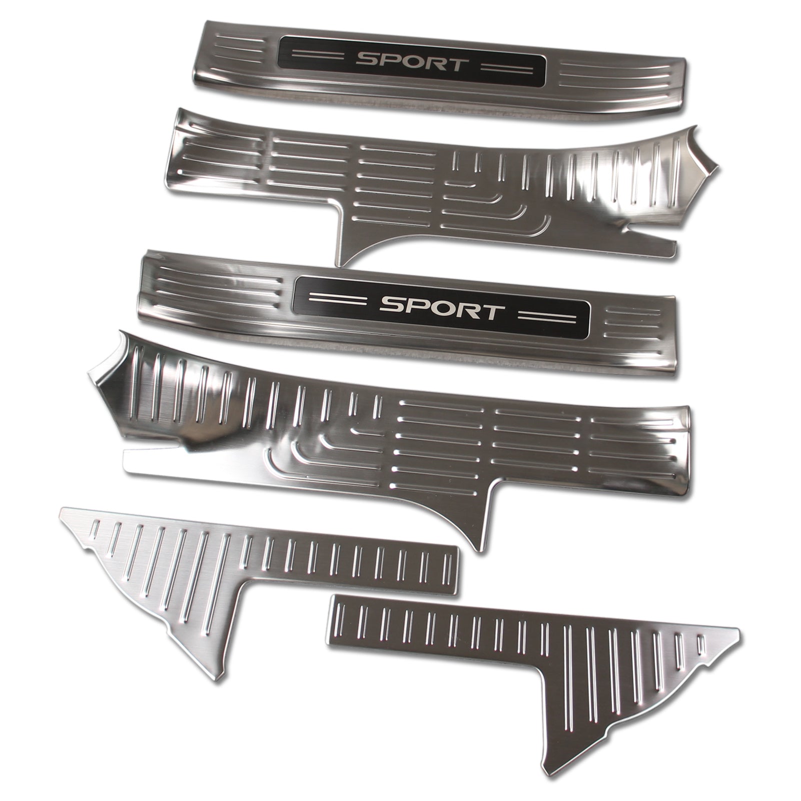 Fit for Toyota Highlander 2020 2021 2022 Inside Door Sill Scuff Plate Guard Cover Trims