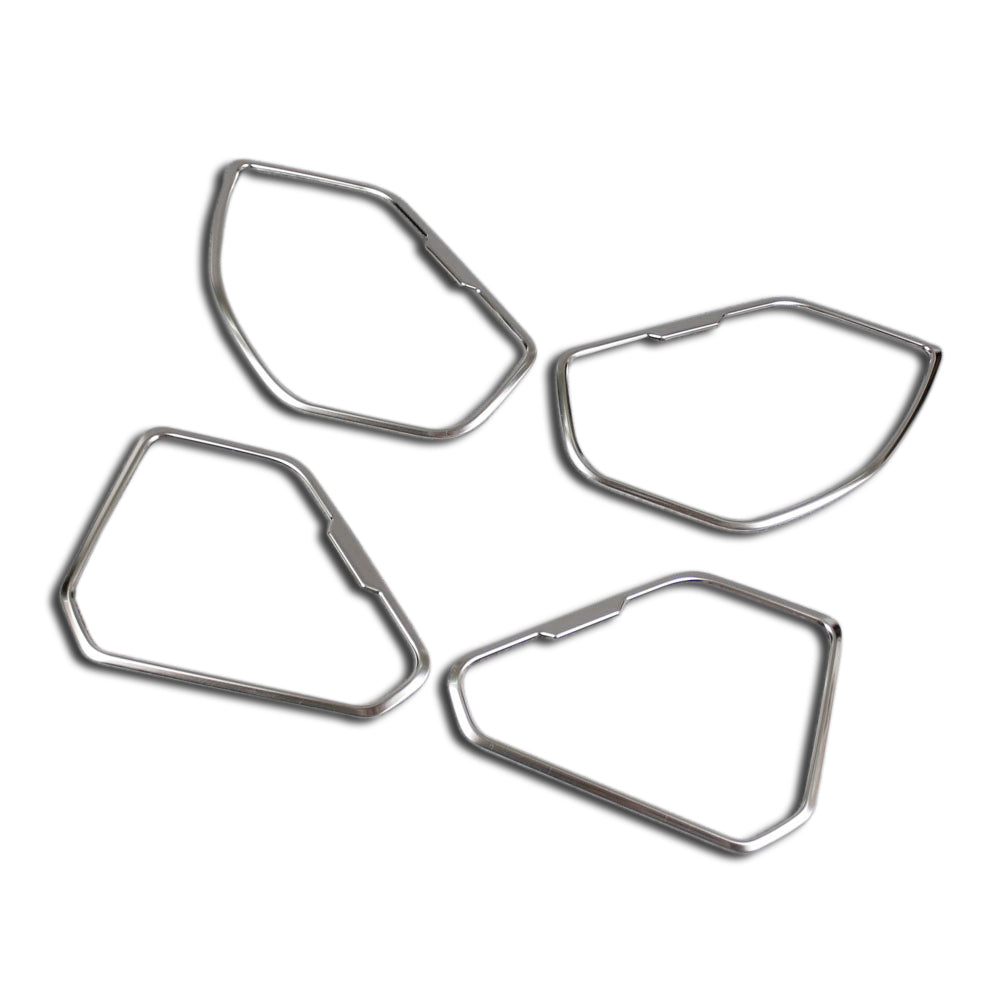 Fit for Toyota New RAV4 2019 2020 2021 Door Speaker Sound Panel Cover Trims Stainless Steel