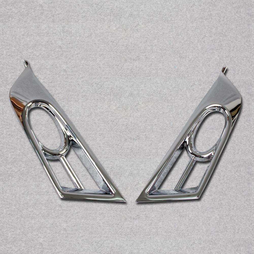 Fit for Honda 2017 2018 2019 CR-V CRV EX/EX-L/Touring Model Chrome Front Fog Light Lamp Cover Trims - beautost