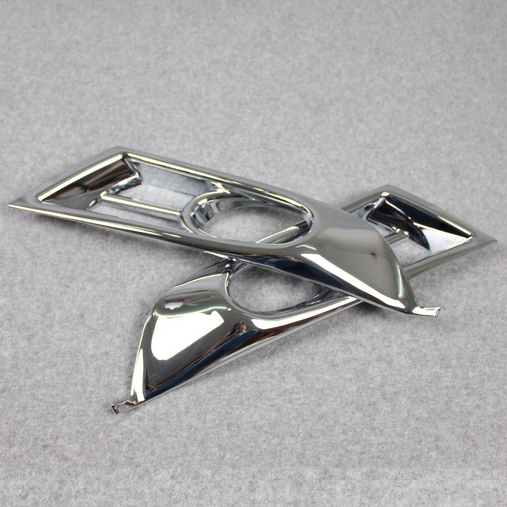 Fit for Honda 2017 2018 2019 CR-V CRV EX/EX-L/Touring Model Chrome Front Fog Light Lamp Cover Trims - beautost