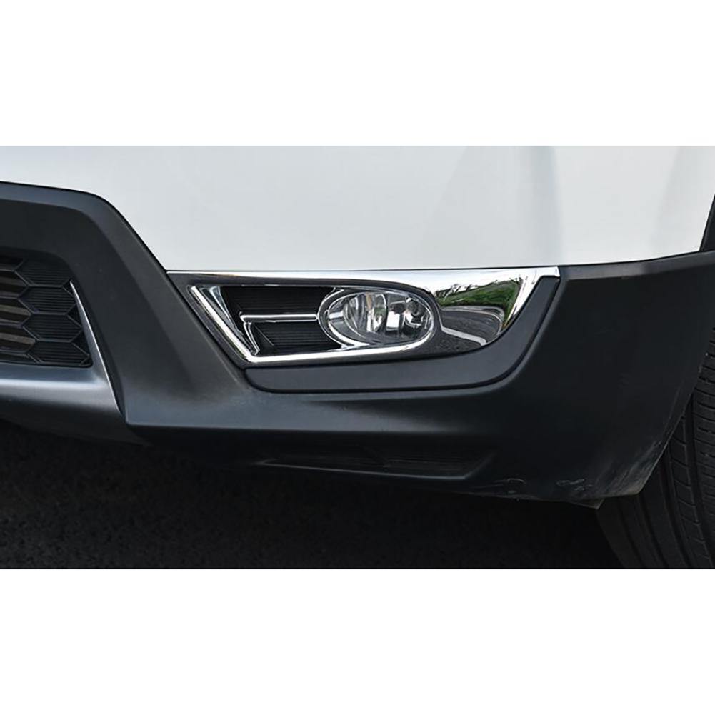 Fit for Honda 2017 2018 2019 CR-V CRV EX/EX-L/Touring Model Chrome Front Fog Light Lamp Cover Trims - beautost