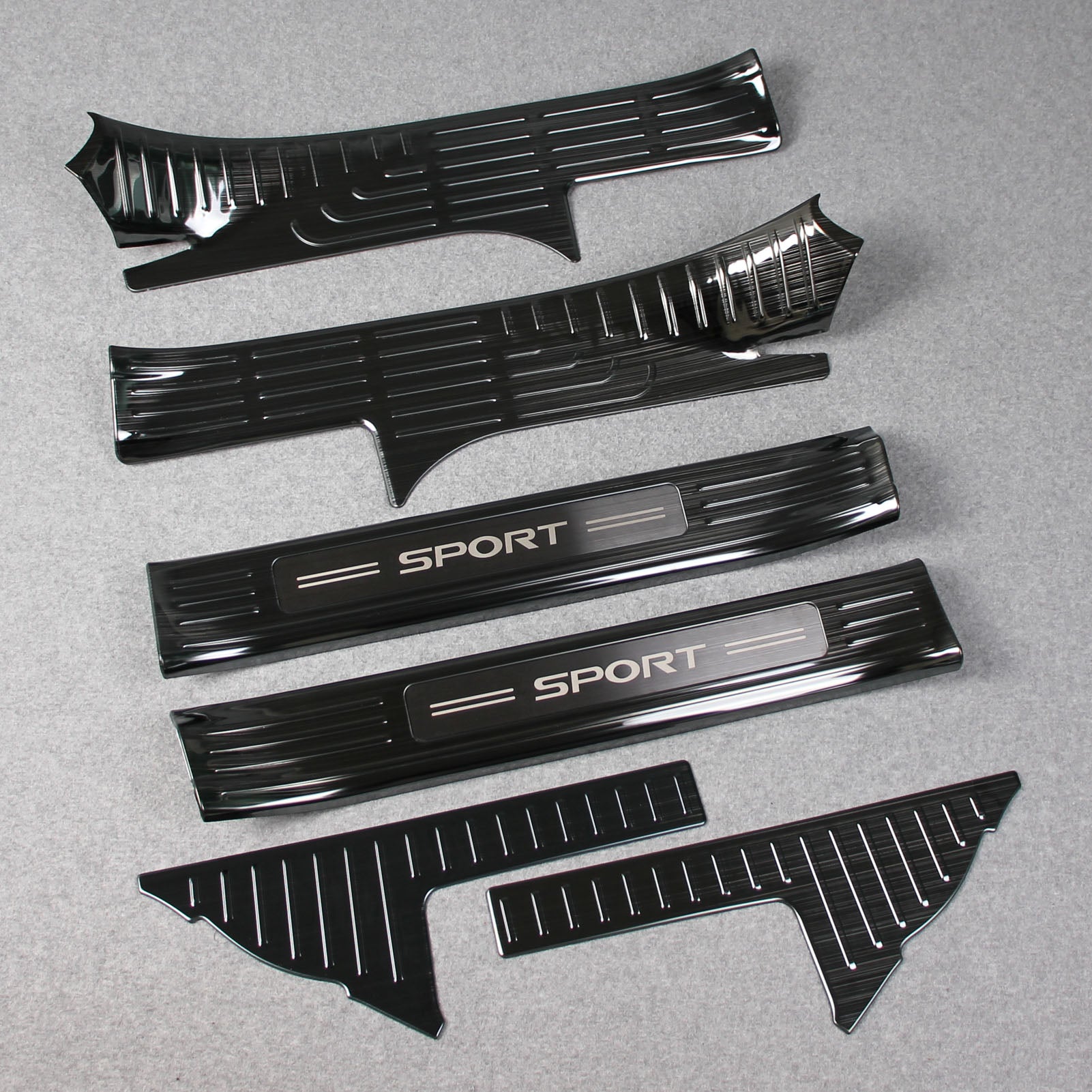 Fit for Toyota Highlander 2020 2021 2022 Inside Door Sill Scuff Plate Guard Cover Trims