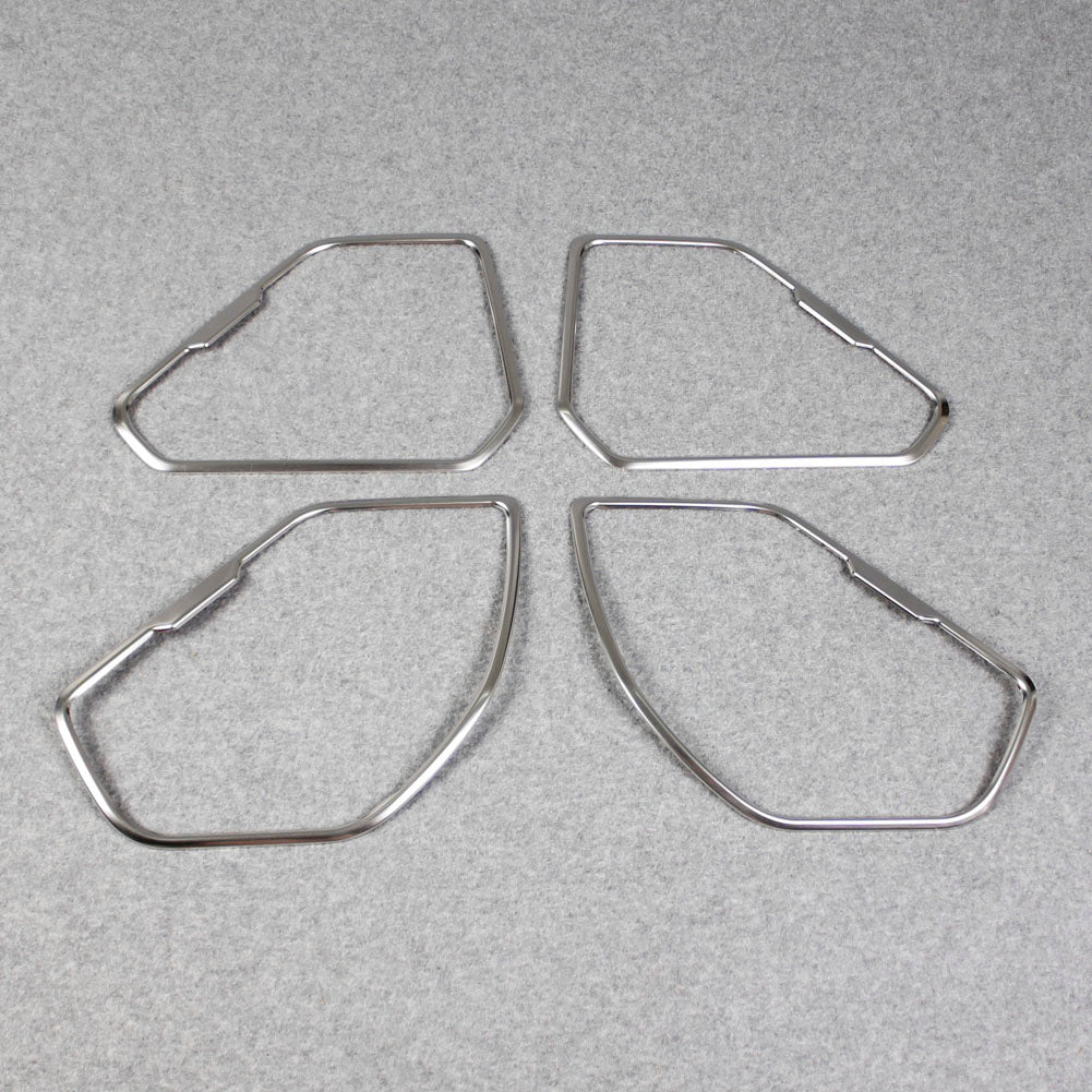 Fit for Toyota New RAV4 2019 2020 2021 Door Speaker Sound Panel Cover Trims Stainless Steel