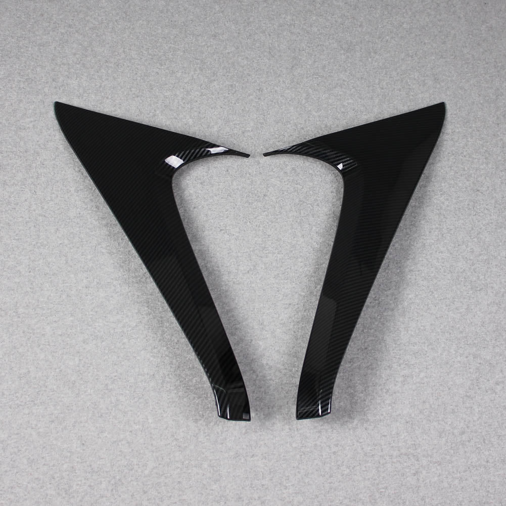 Fit for Toyota RAV4 2019 2020 2021 2022 2023 2024 Rear Spoiler Wing Side Beveled Window Cover Trims