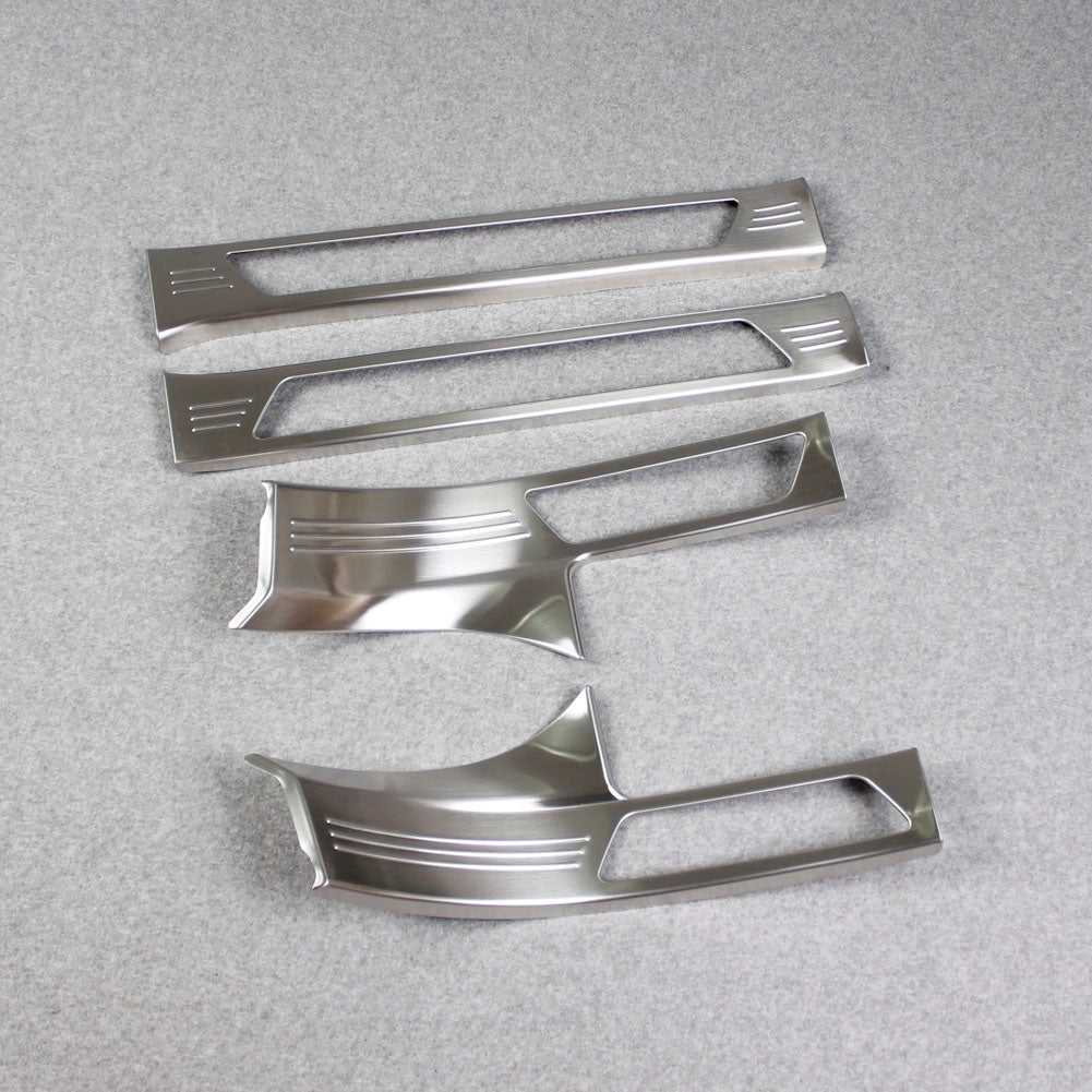 Fit for Acura New RDX 2019 2020 2021 2022 Inside Door Sill Scuff Plate Guard Cover Trims Stainless Steel