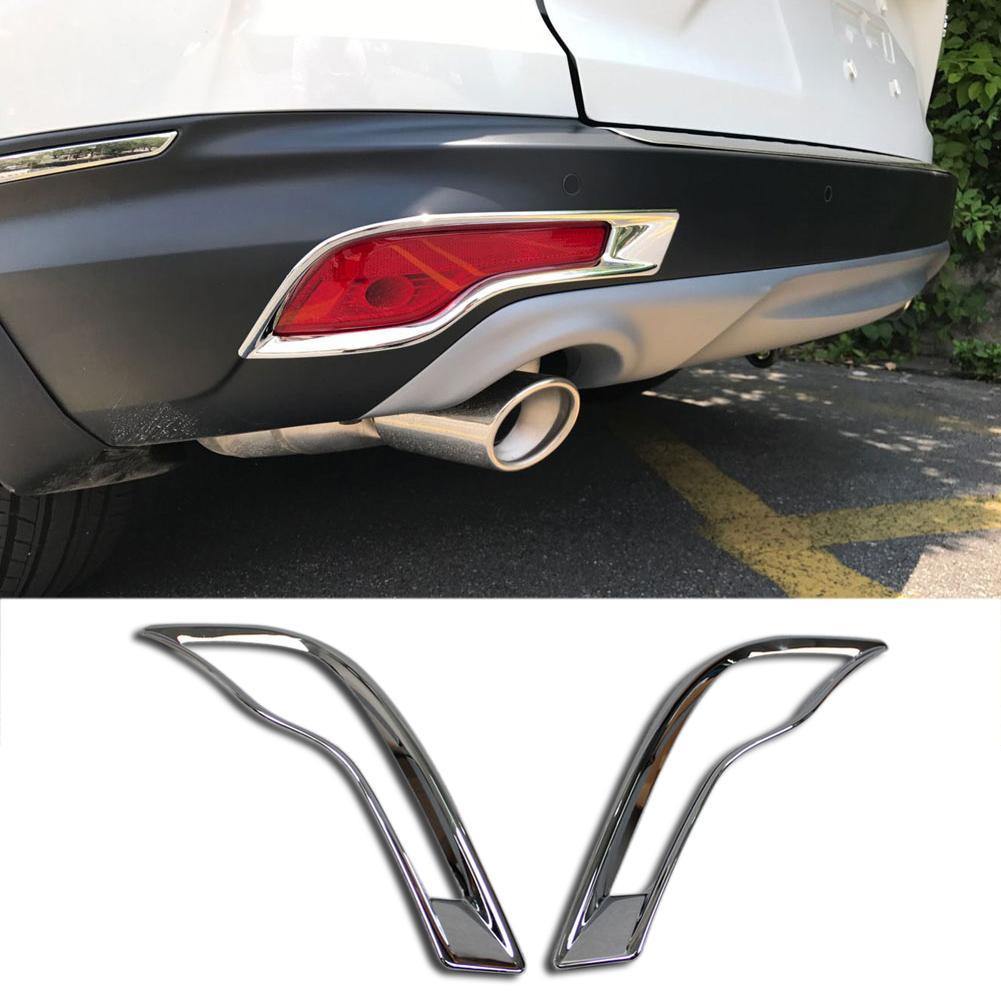 Fit for Honda 2017 2018 2019 CR-V CRV Chrome Rear Fog Light Lamp Cover Trim - beautost