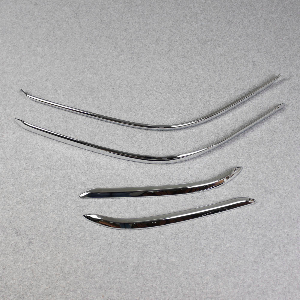 Fit For Honda New Pilot 2019 2020 2021 2022 Front + Rear Bumper Corner Edge Protection Cover Trims ABS