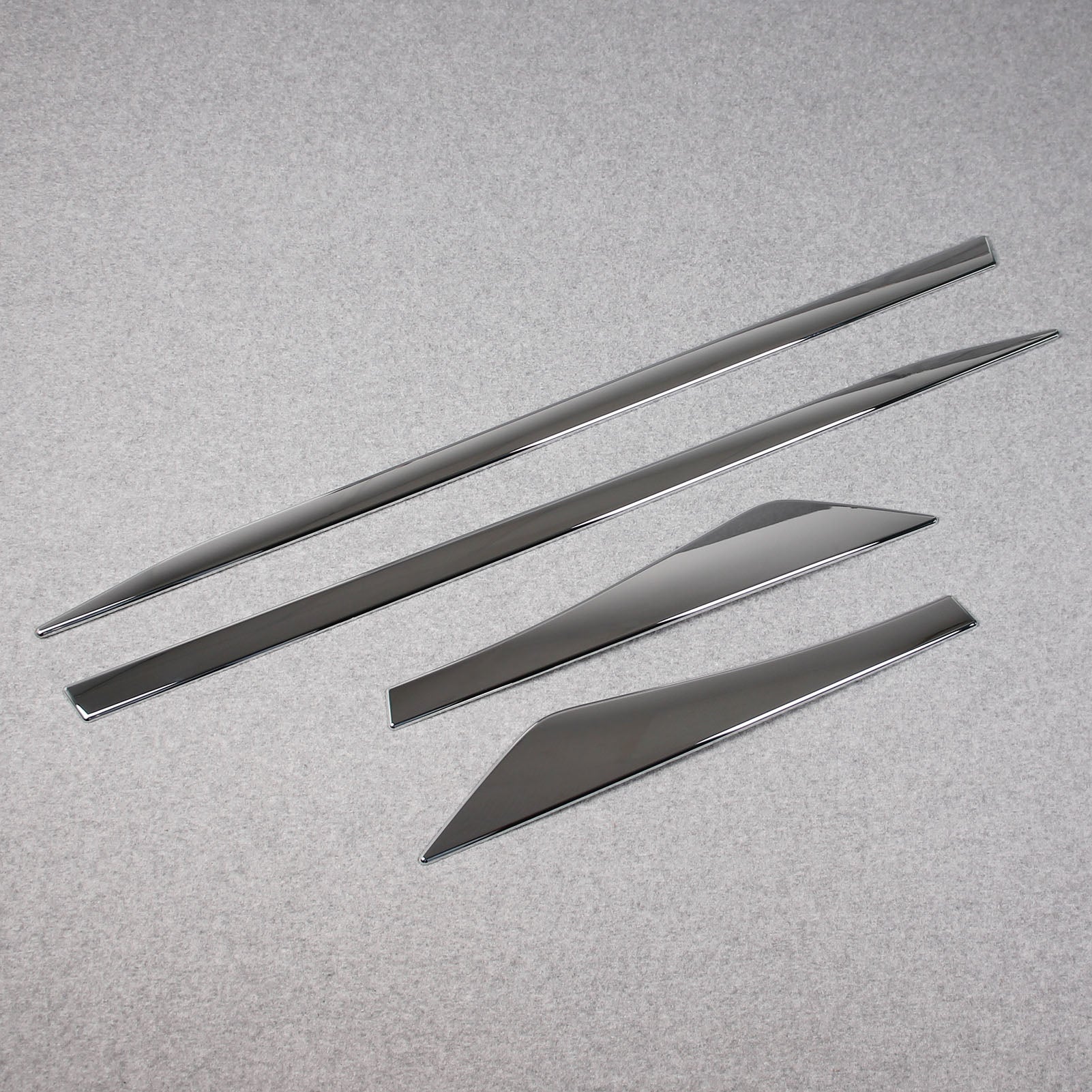 Fit for Nissan New Rogue 2021 2022 S SV Chrome Body Side Door Molding Trim Cover ABS