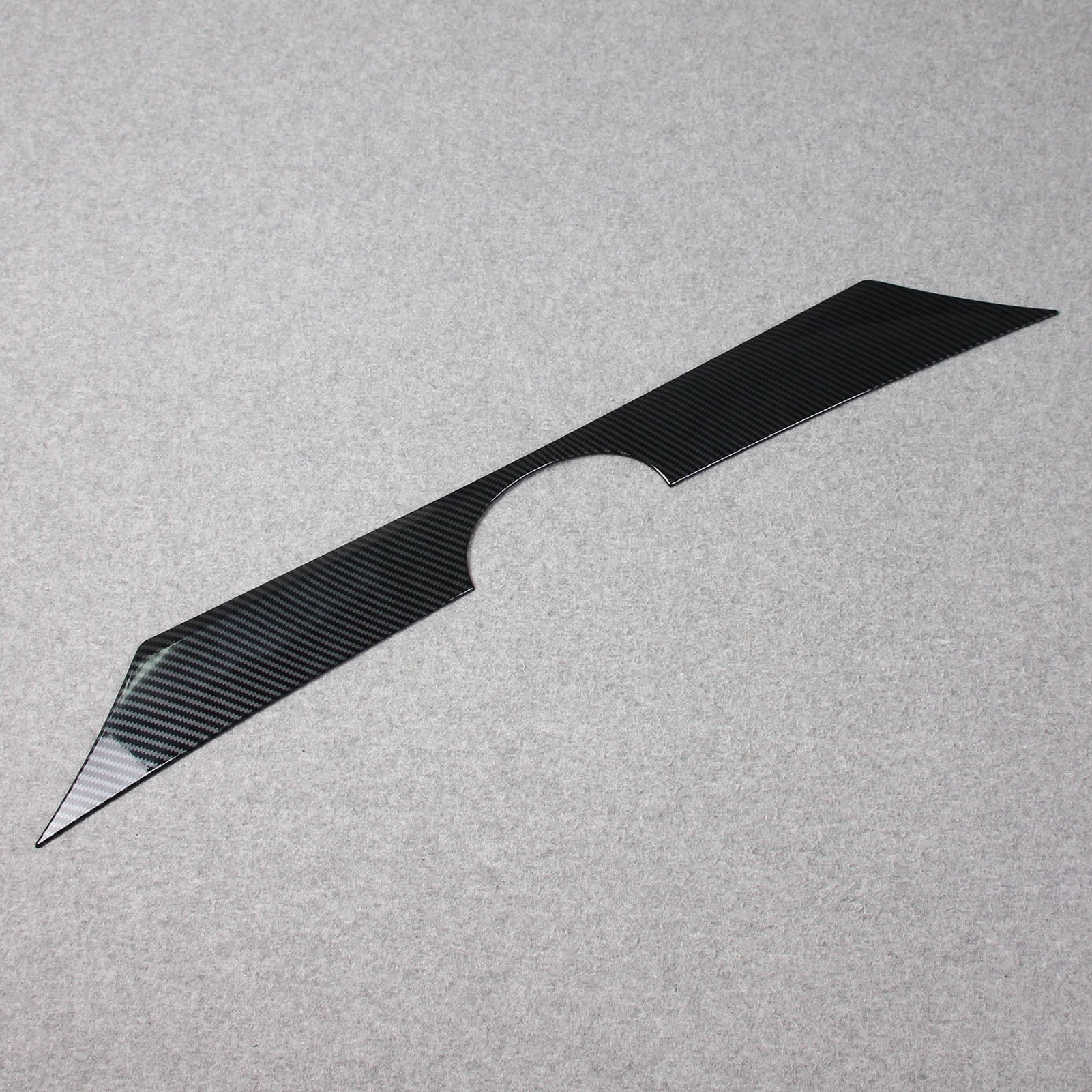 Fit For Toyota New Highlander 2020 2021 2022 2023 2024 Rear Trunk Lid Tail Gate Bottom Cover Trim Carbon Fiber Pattern