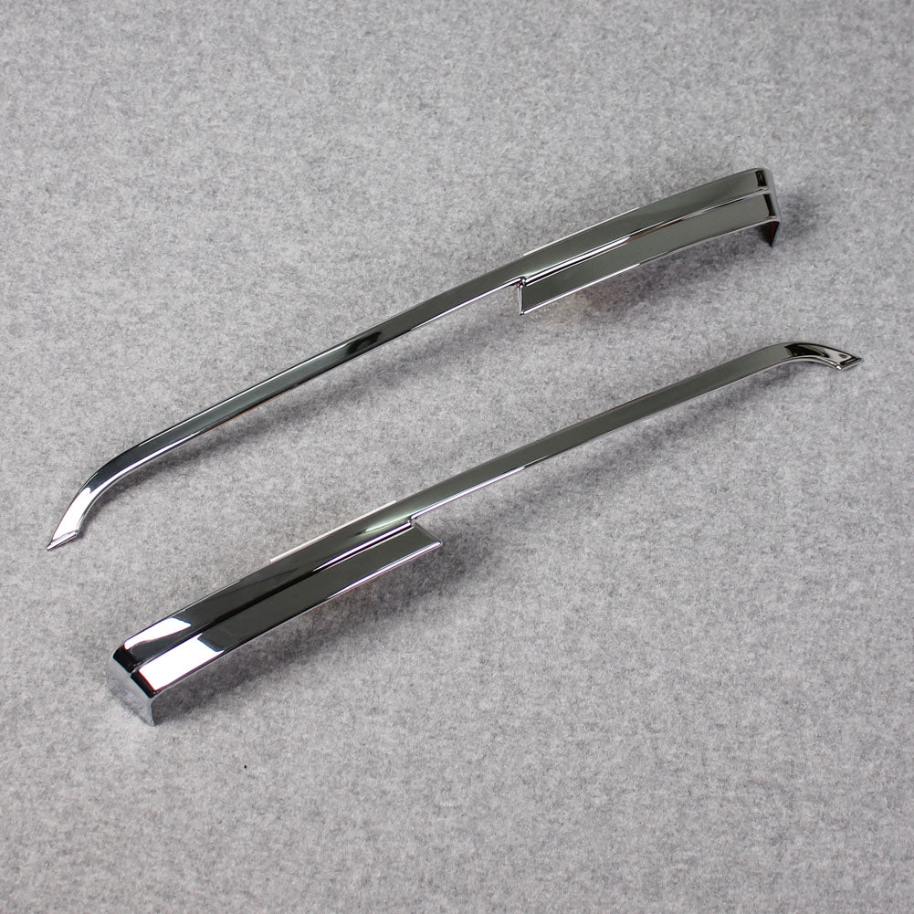 Fit for Mazda CX-30 CX30 2020 2021 2022 Front Fog Light Lamp Cover Bezel Trims Chrome