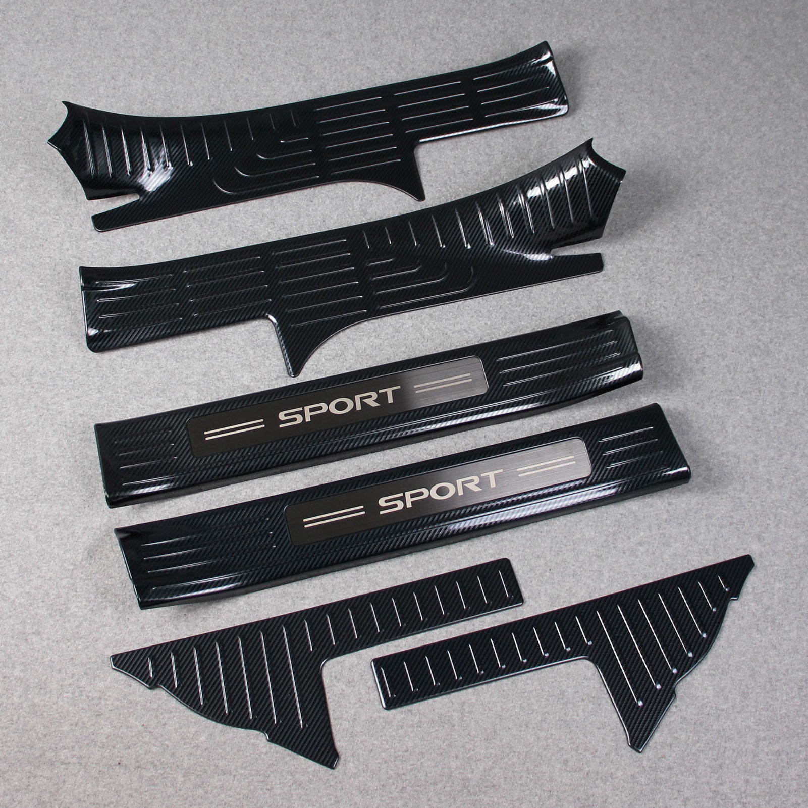 Fit for Toyota Highlander 2020 2021 2022 Inside Door Sill Scuff Plate Guard Cover Trims