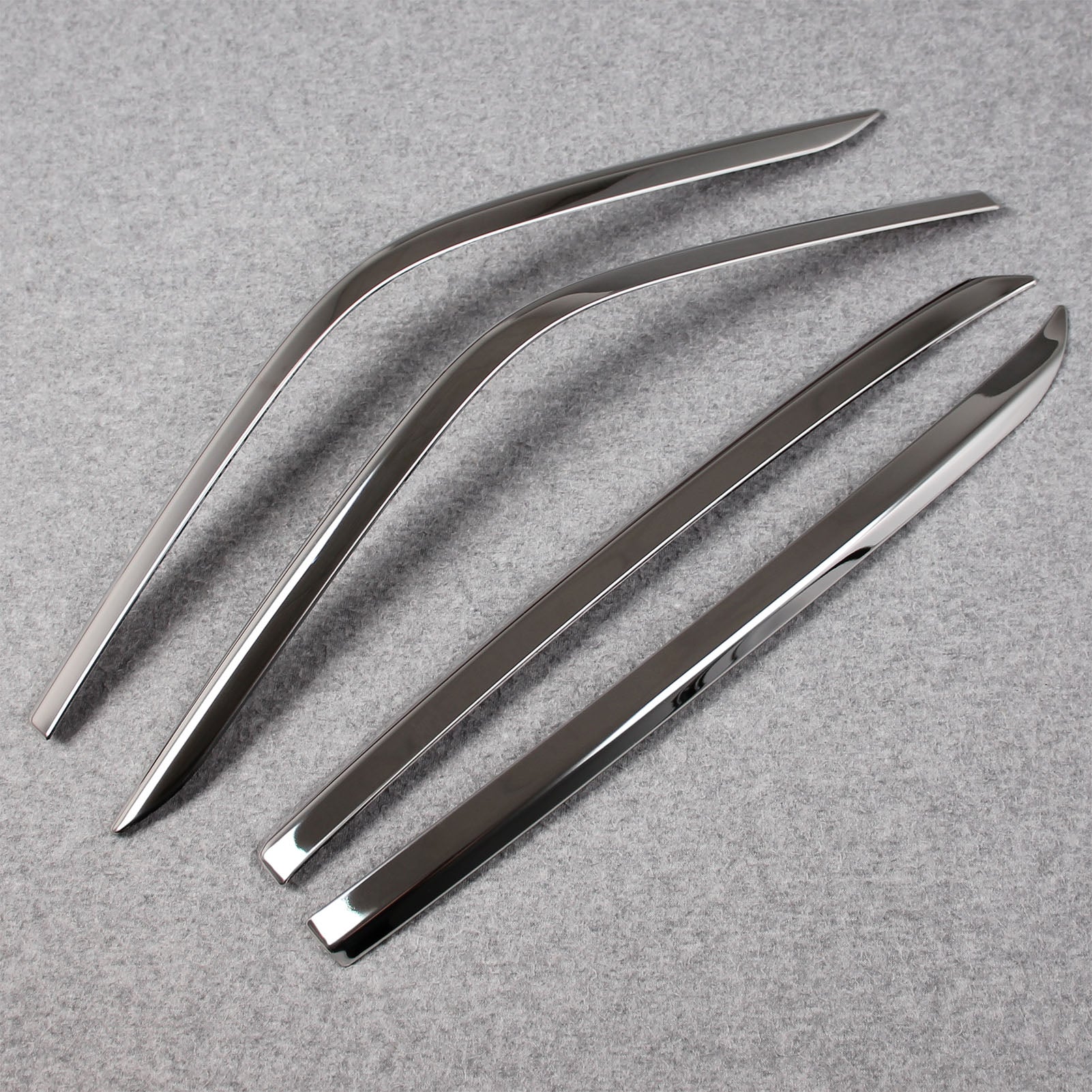 Fit for Honda New CR-V CRV 2023 Front+Rear Bumper Corner Protection Cover Trims Stainless Steel