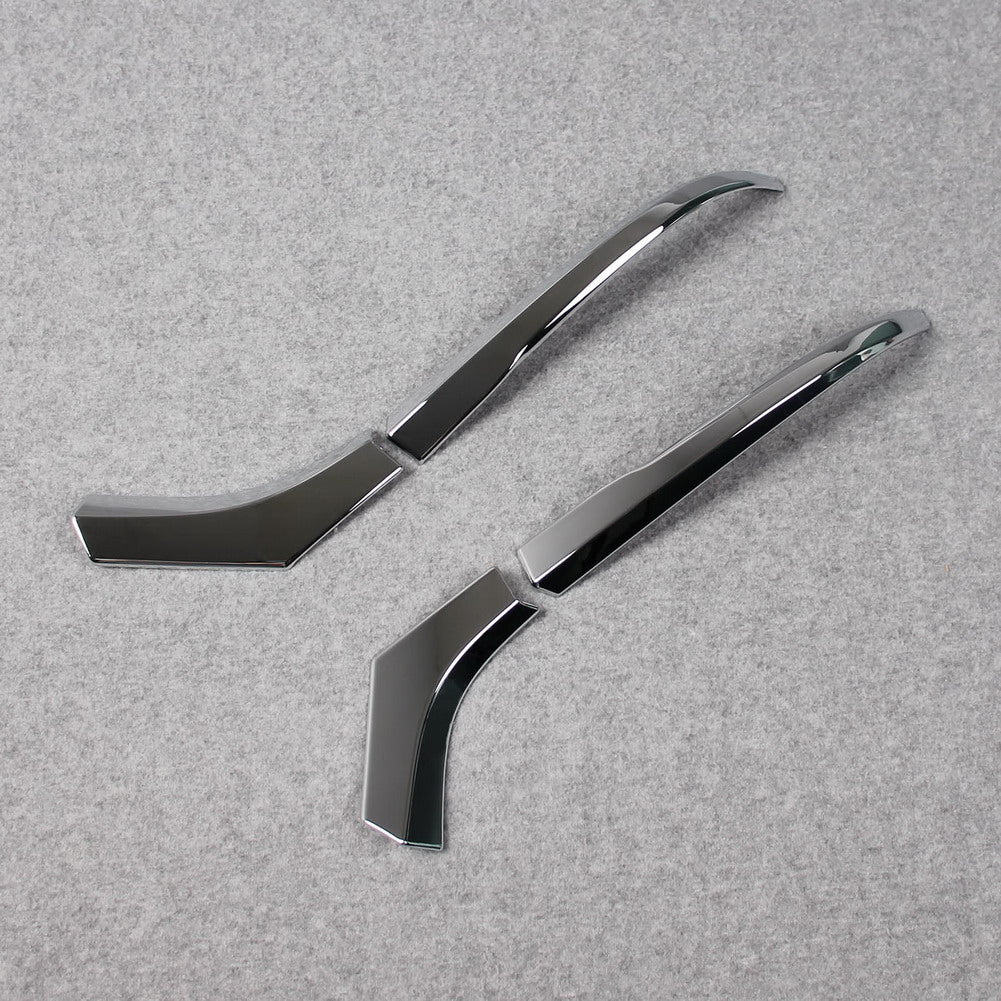  Fit for Toyota 2021 2022 Sienna Chrome Rear View Mirror Side Molding Cover Trims (Fit for Sienna Limited/Platinum Model)