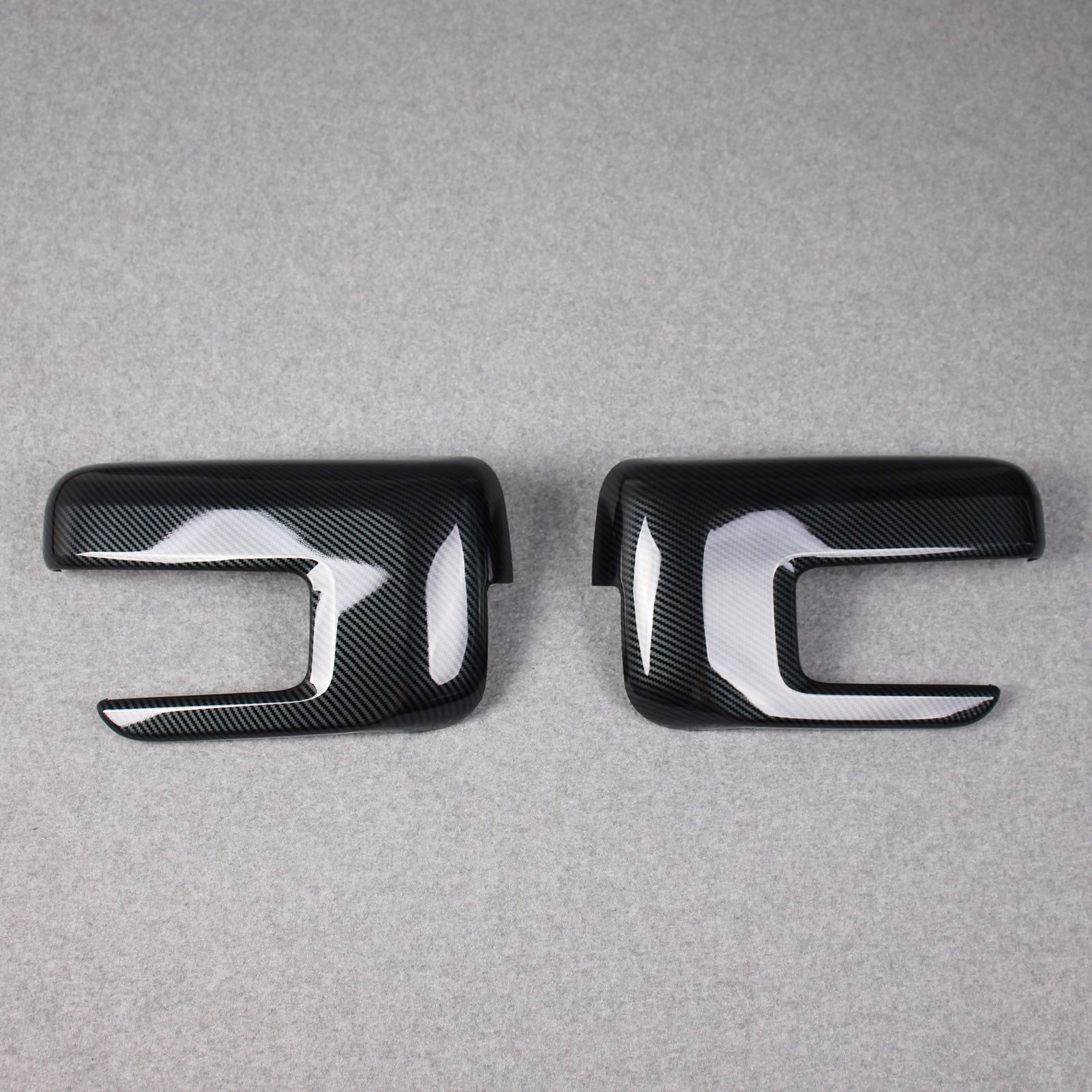 Fit for Ford New F-150 2021 F150 Rear View Mirror Side Molding Guard Cover Trims ABS