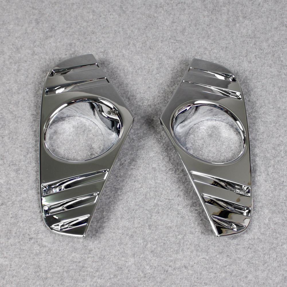 Fit for Toyota New RAV4 2019 2020 2021 2022 LE/XLE/XSE/Limited Model Chrome Front Fog Light Lamp Cover Trims