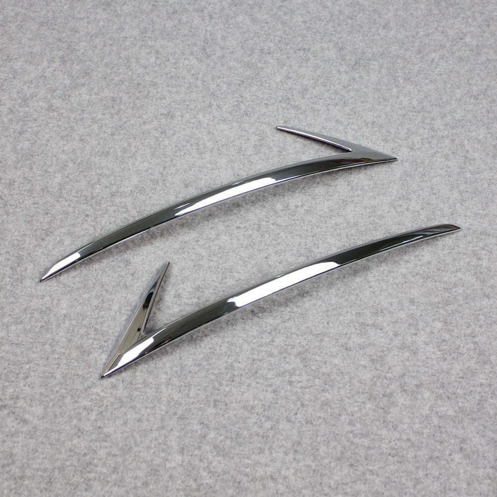 Fit for Mazda 2017 2018 2019 2020 2021 CX-5 CX5 Chrome Rear Fog Light Lamp Cover Trim