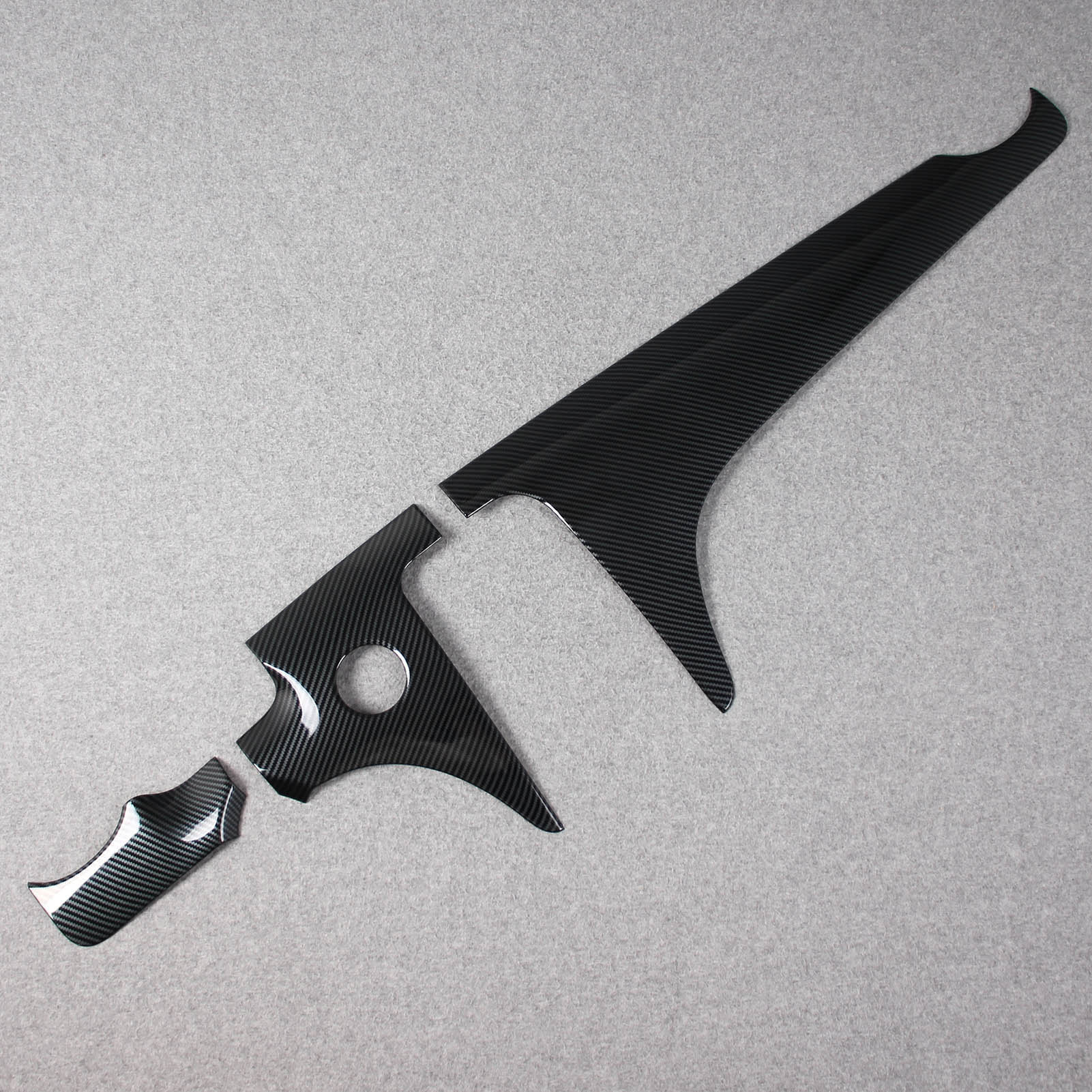 Fit for Mercedes-Benz 2022 New C-Class C300 C200 C220d AMG Interior Front Center Console Dashboard Moulding Trim