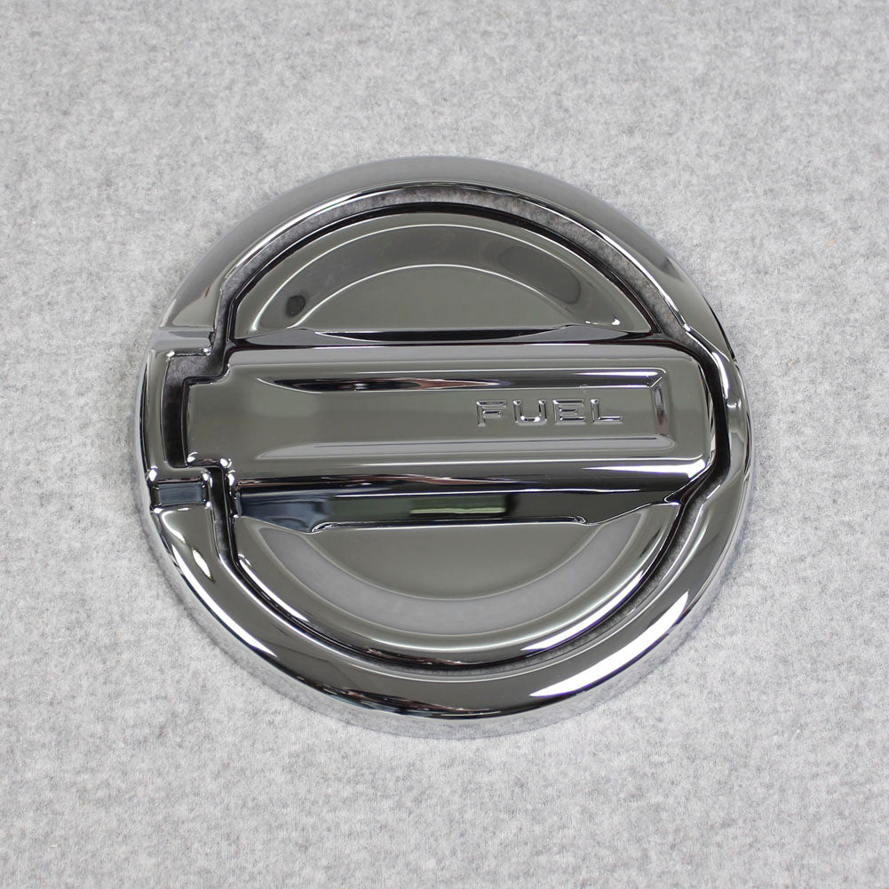 Fit For Jeep Wrangler 2018 2019 2020 2021 2022 Fuel Gas Door Tap Tank Cover Trim Chrome
