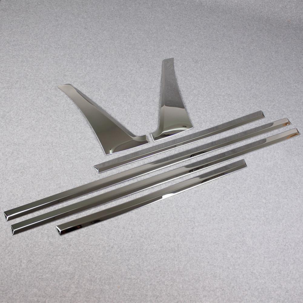 Fit for BMW 2019 2020 2021 New X5 G05 Chrome Body Side Door Molding Trim Cover Stainless Steel