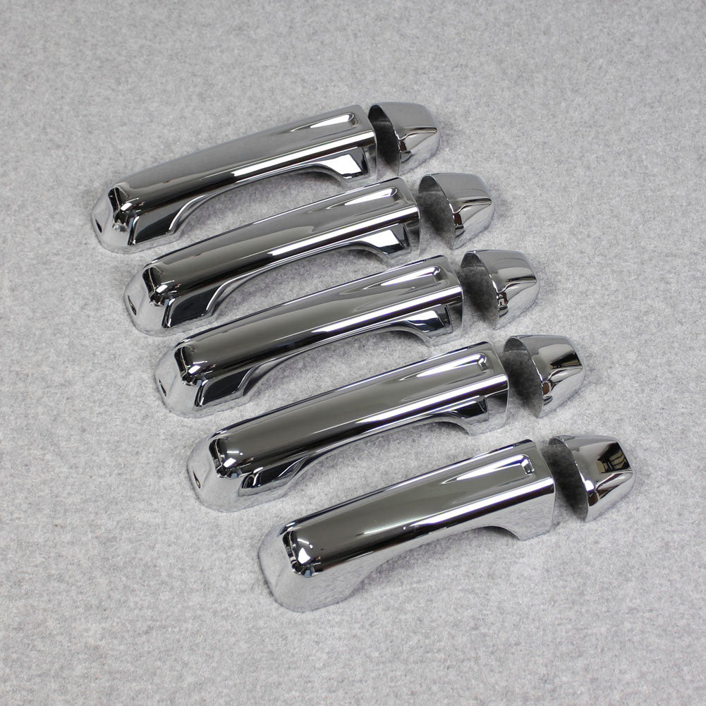 Fit for Jeep Wrangler 2018 2019 2020 2021 Chrome Door Handle Cover Trims