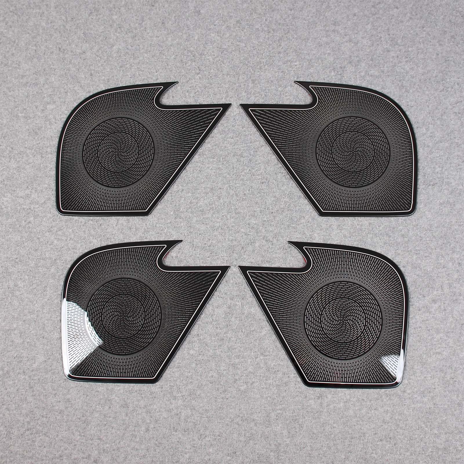  Honda CRV CR-V 2023 Interior 4 Door Sound Speaker Cover Trims Stainless Steel