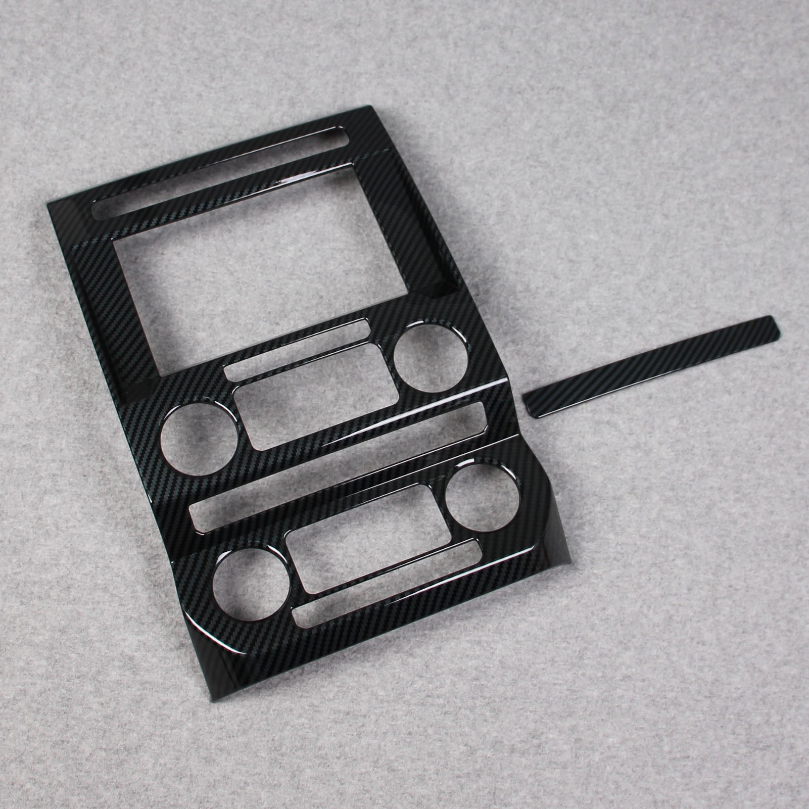 For Ford F-150 Raptor/Limited/XLT/Lariat/King Ranch/Platinum 2015 2016 2017 2018 2019 2020 Interior Front Center Console Air Vent Panel Cover Trims