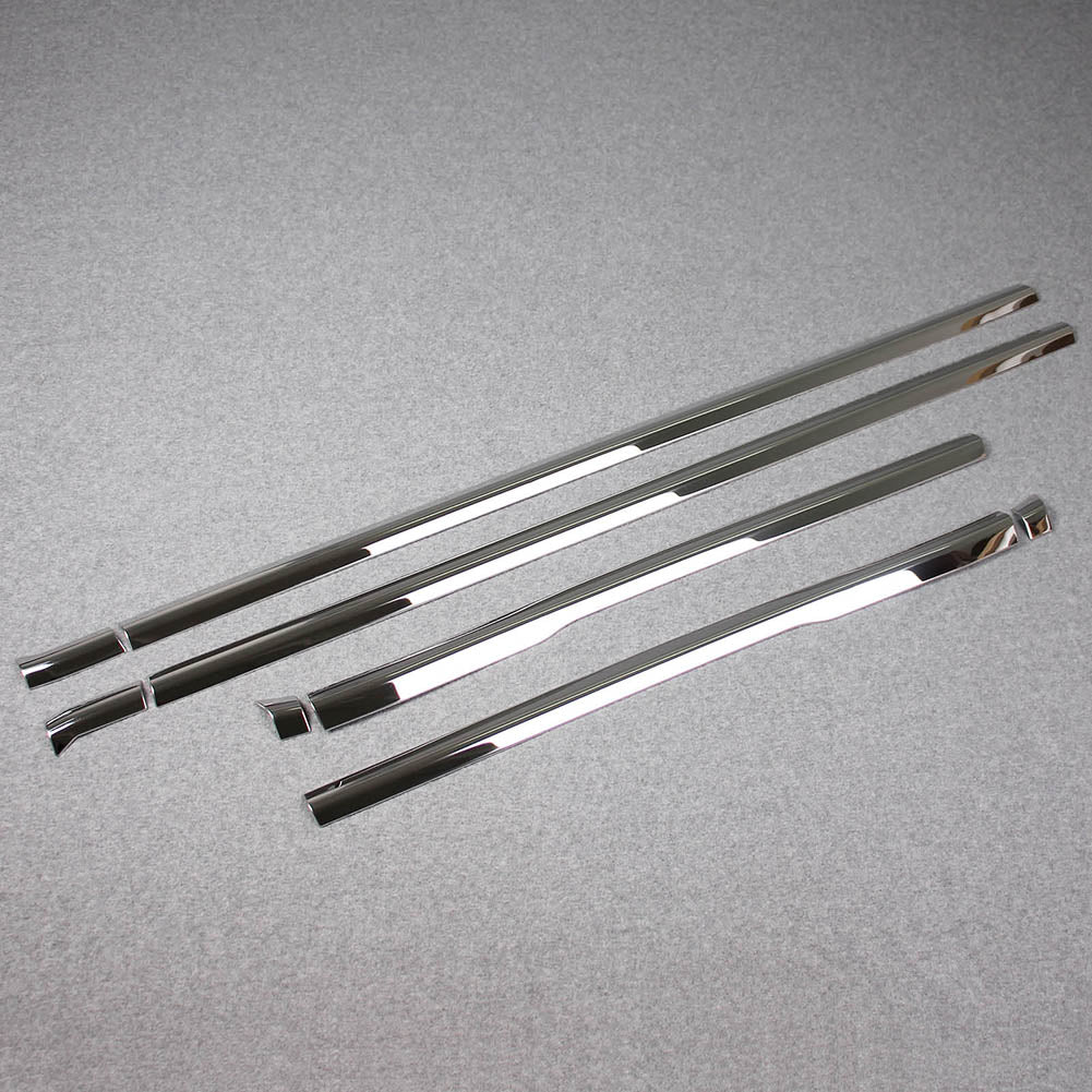 Fit for Toyota Venza 2021 2022 2023 2024 Body Side Door Moulding Overlay Cover Trims Stainless Steel