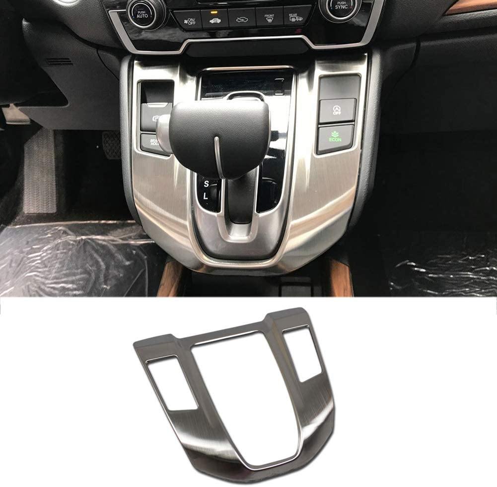 Fit for Honda 2017 2018 2019 2020 2021 2022 CR-V CRV Gear Shift Knob Console Panel Cover Trim Stainless Steel - beautost